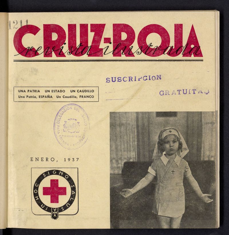 Cruz Roja : revista ilustrada de enero de 1937, nº 1