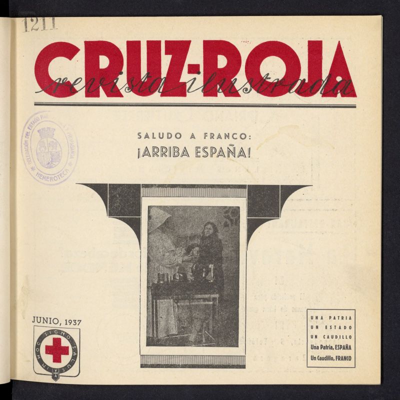 Cruz Roja : revista ilustrada de junio de 1937, nº 6