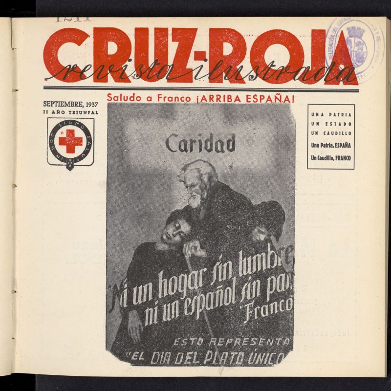 Cruz Roja : revista ilustrada de septiembre de 1937, nº 9