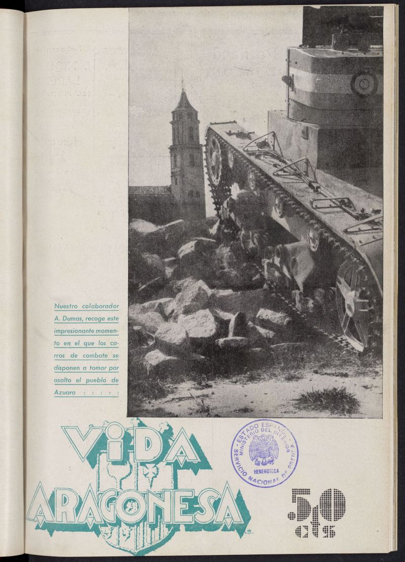 Vida Aragonesa : revista ilustrada de mayo de 1938, n 7