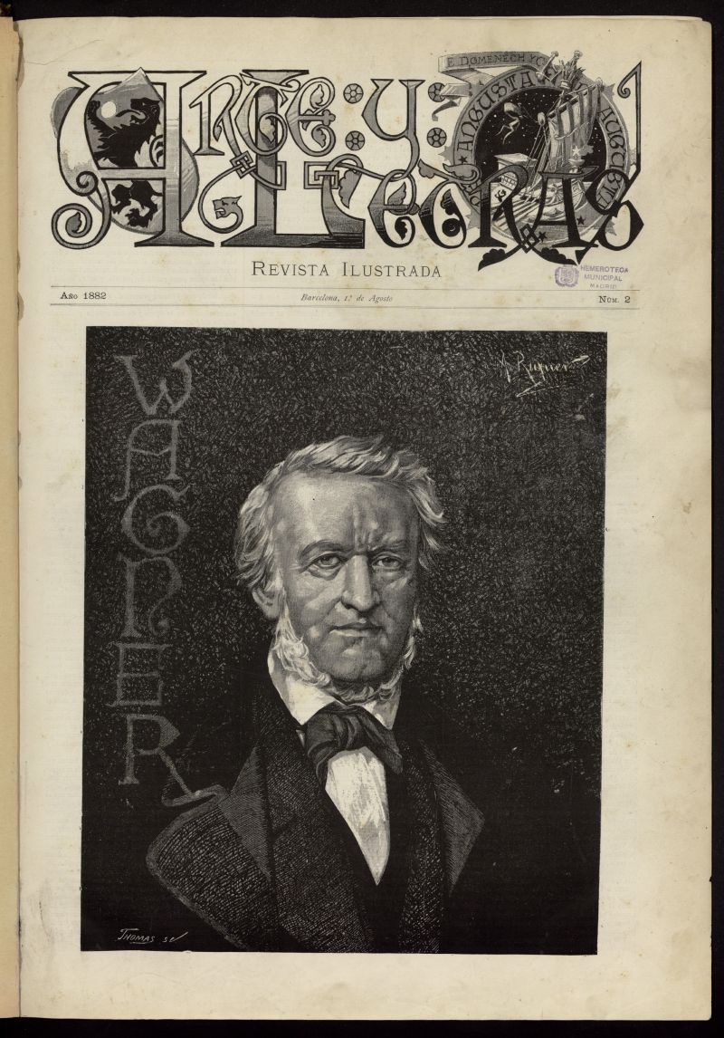 Arte y Letras: revista ilustrada del 1 de agosto de 1882, n 2