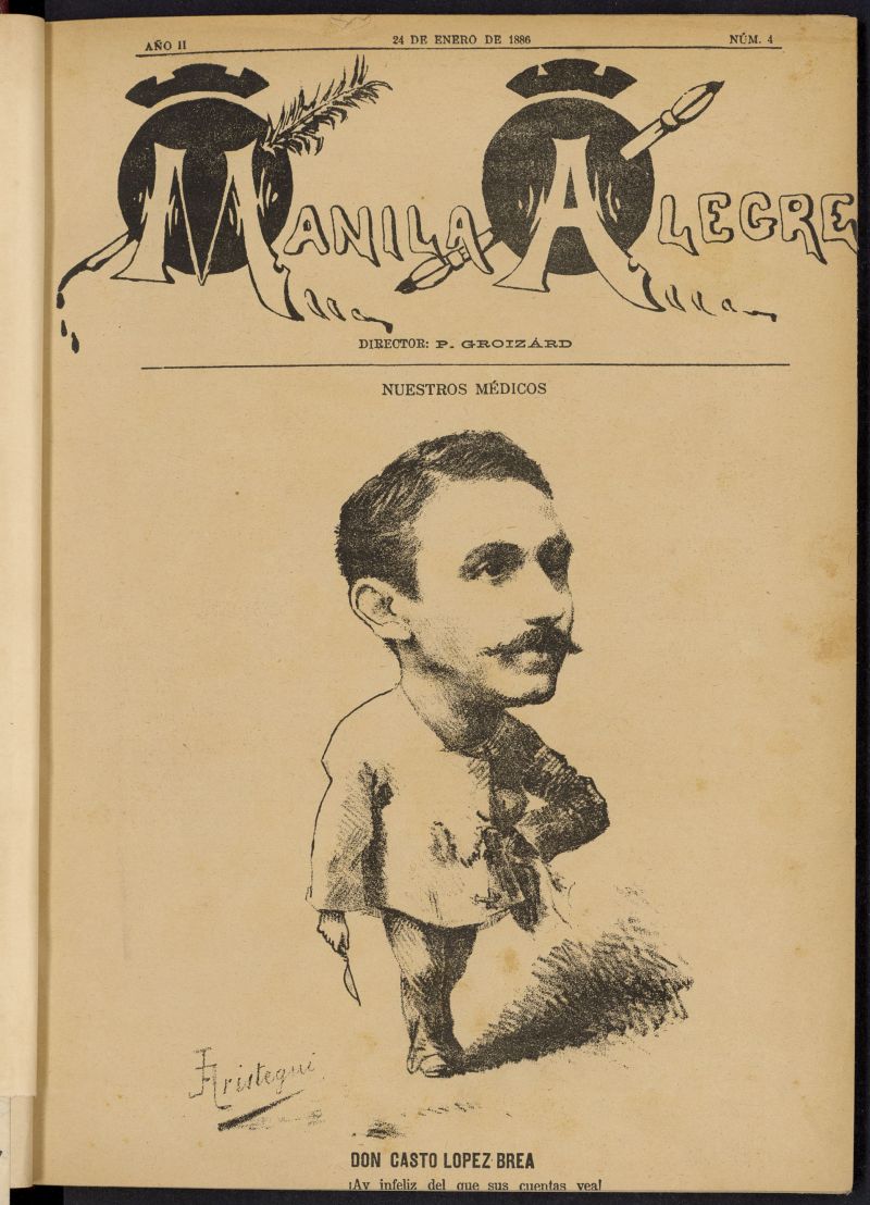 Manila Alegre del 24 de enero de 1886, nº 4