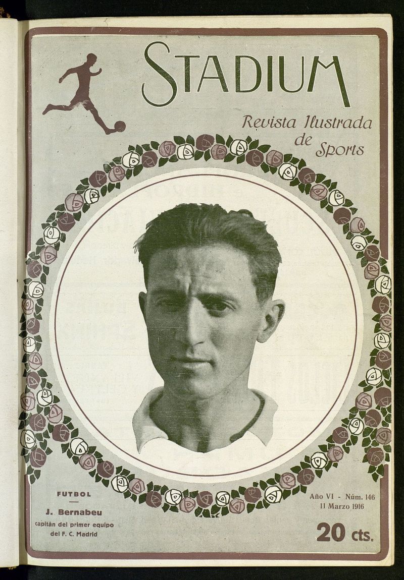Stadium: revista ilustrada tcnica y deportiva del 11 de marzo de 1916, n 146