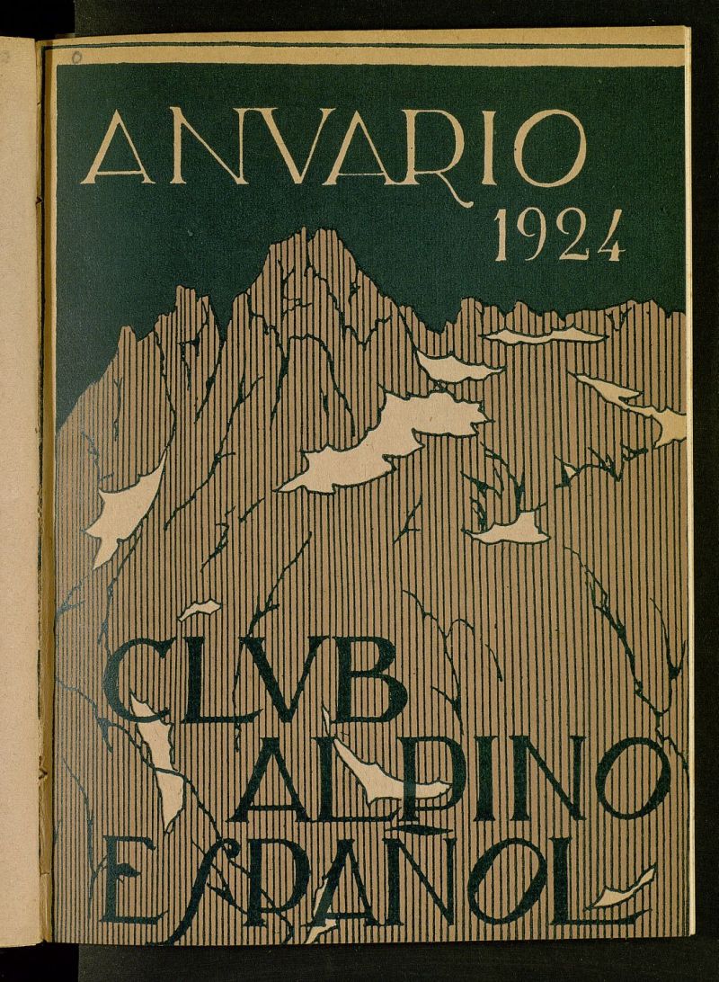 Club Alpino Español. Anuario de 1924