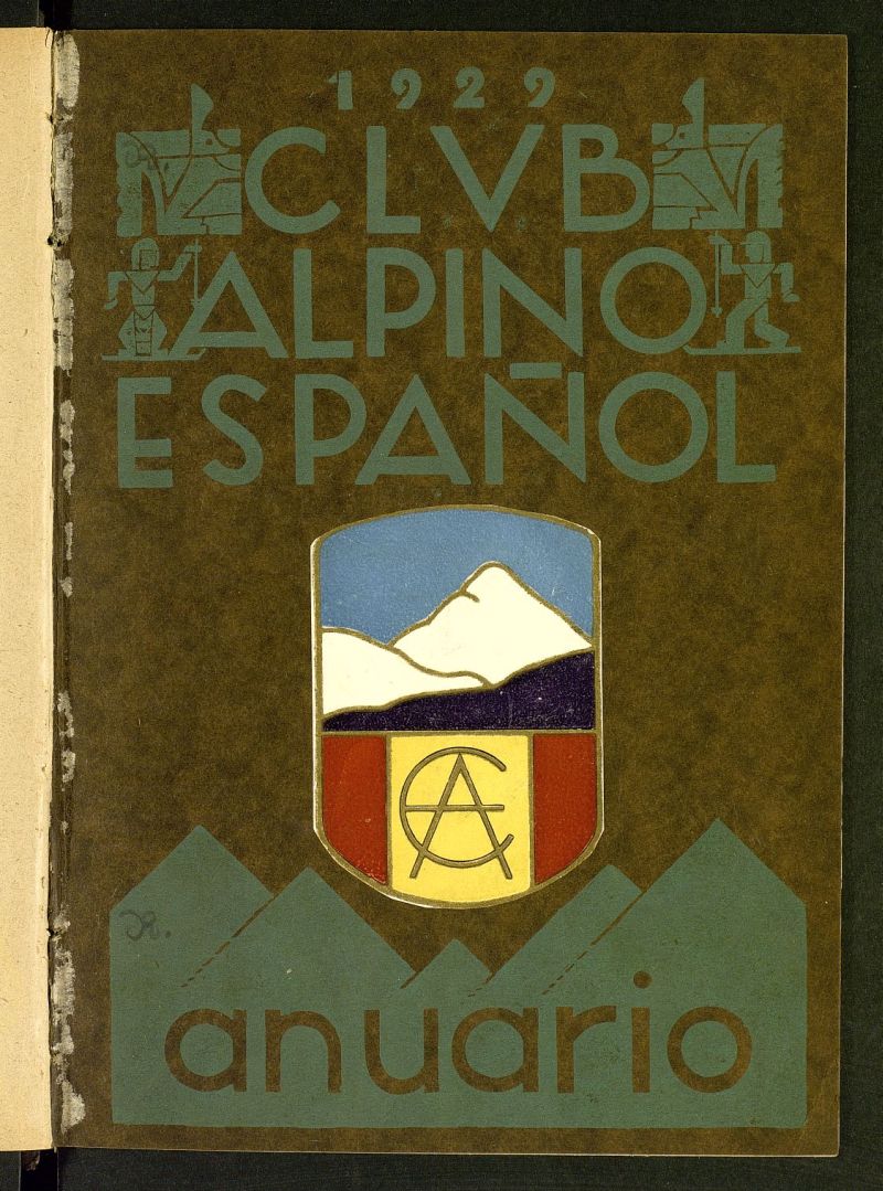 Club Alpino Español. Anuario de 1929 y 1930
