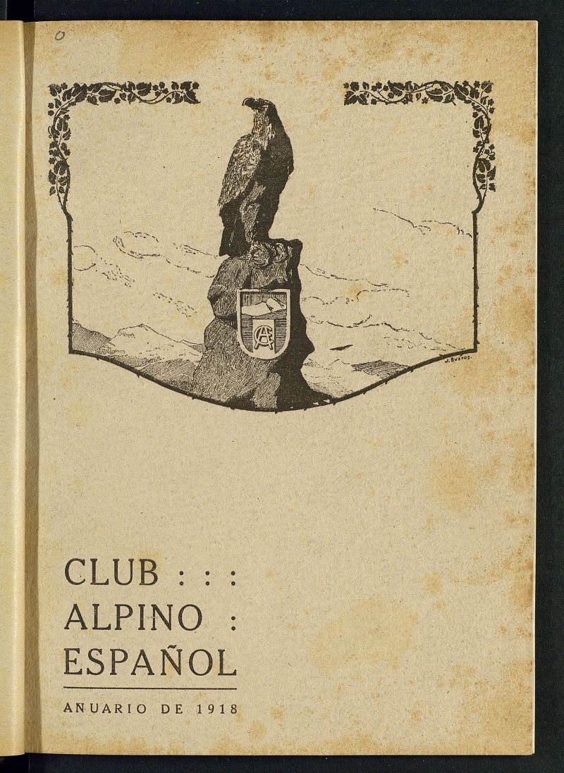 Club Alpino Español. Anuario de 1918