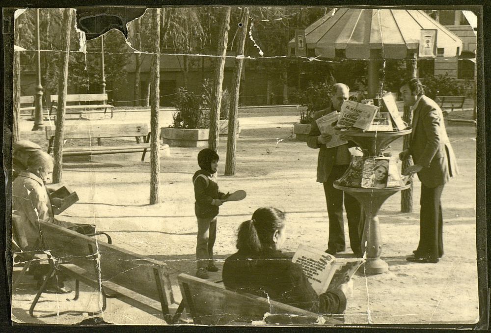 Lectura al aire libre en parques y jardines