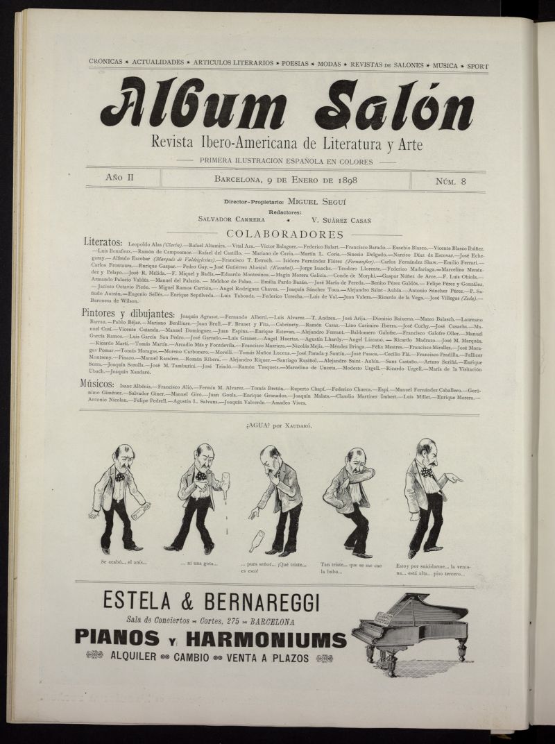 Album Saln del 9 de enero de 1898, n 8