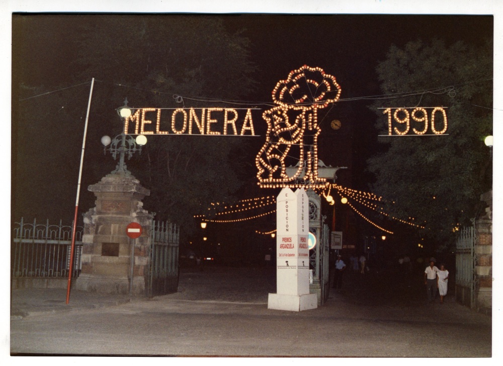 Iluminacin en las fiestas de la Melonera