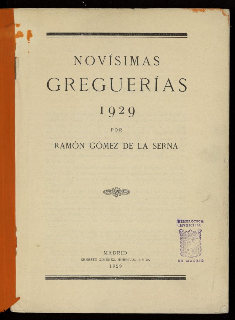 Cuadernos de la Gaceta Literaria de 1930, n 3