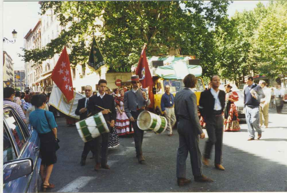 Fiestas del Rocío en la calle Toledo