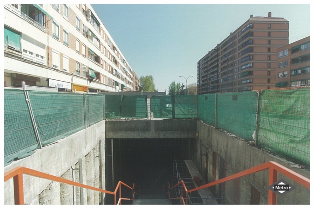 Proyecto MetroSur: Estacin Juan de la Cierva