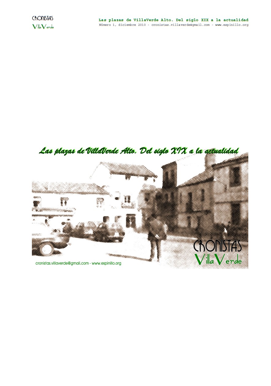 Cuadernos de investigacin 1: Las plazas de Villaverde Alto: Del siglo XIX a la actualidad