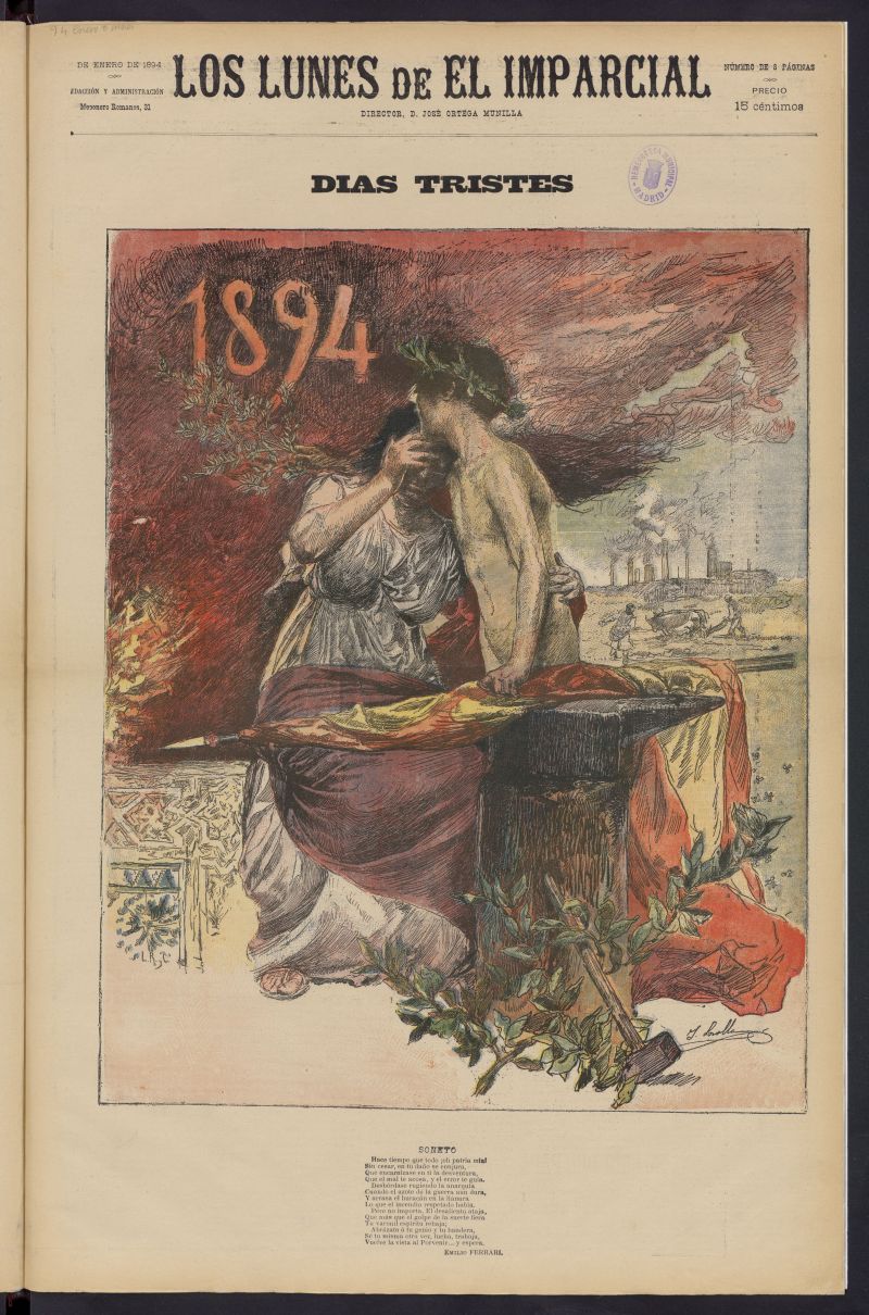 Los Lunes del Imparcial del 8 de enero de 1894