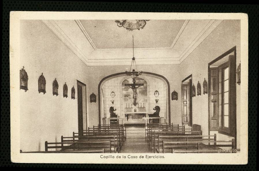Capilla de la Casa de Ejercicios de las Misioneras de la Cruzada Pontificia, en Carabanchel Alto