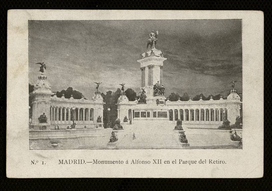 Monumento a Alfonso XII en el Retiro (maqueta)