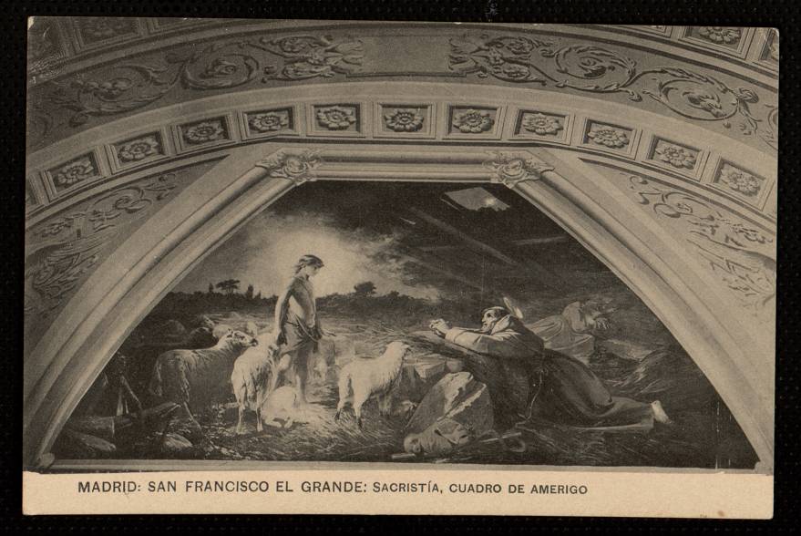 San Francisco El Grande. Sacrista. Cuadro de Amerigo