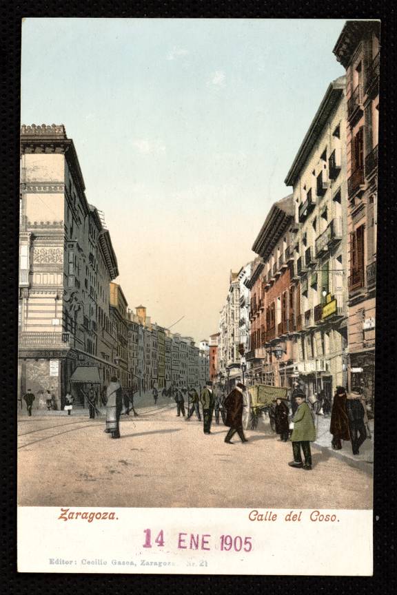 Zaragoza. Calle del Coso