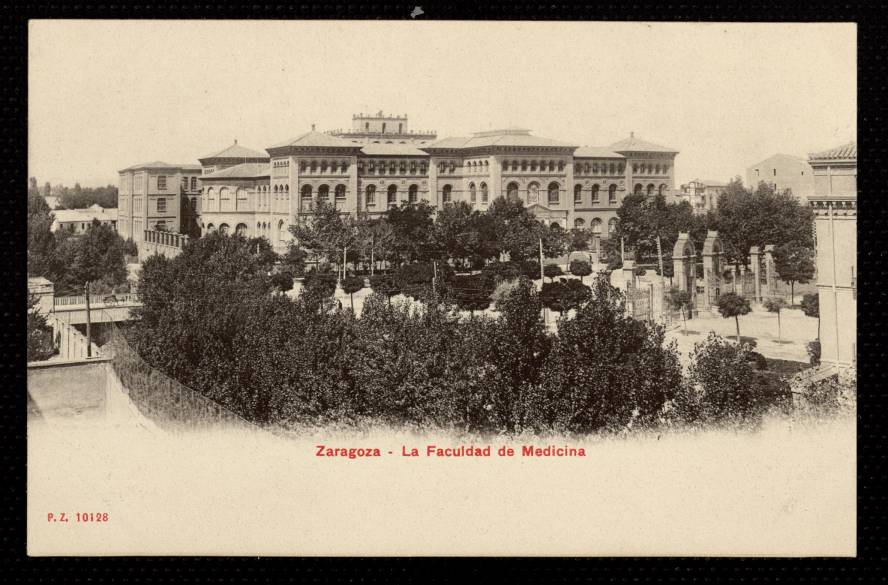 Zaragoza. La Facultad de Medicina