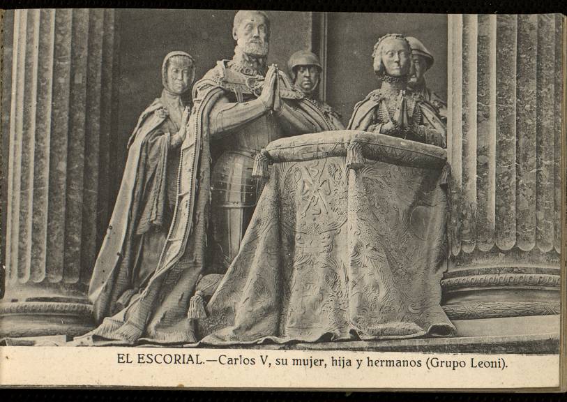 Carlos V, su mujer, hija y hermanos (Grupo Leoni)