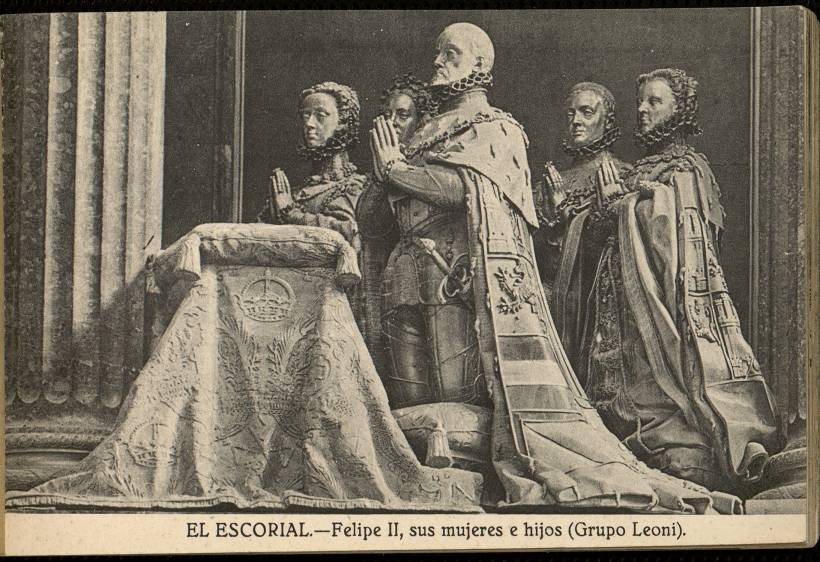 El Escorial. Felipe II, sus mujeres e hijos (Grupo Leoni)