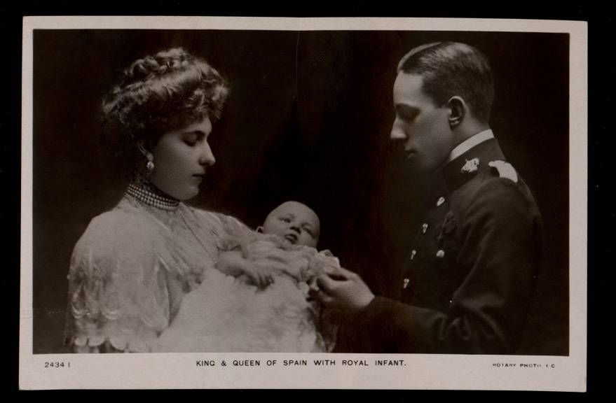 King and Queen of Spain with royal Infant