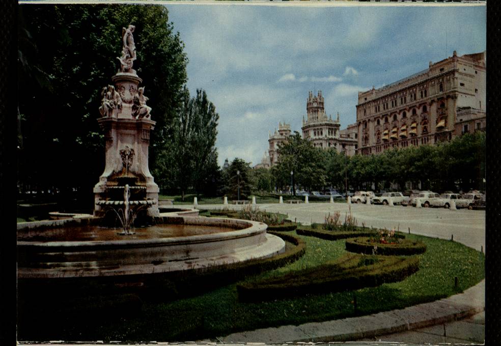 Paseo del Prado y Ministerio de Marina