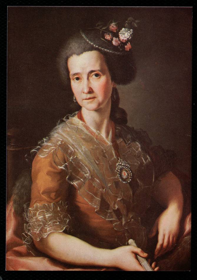 Coleccin Museo Municipal. Retrato  de Doa Manuela Tolosa, madre del pintor. Zacaras Gonzlez Velzquez