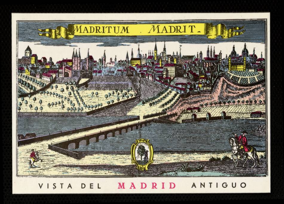Vista del Madrid antiguo