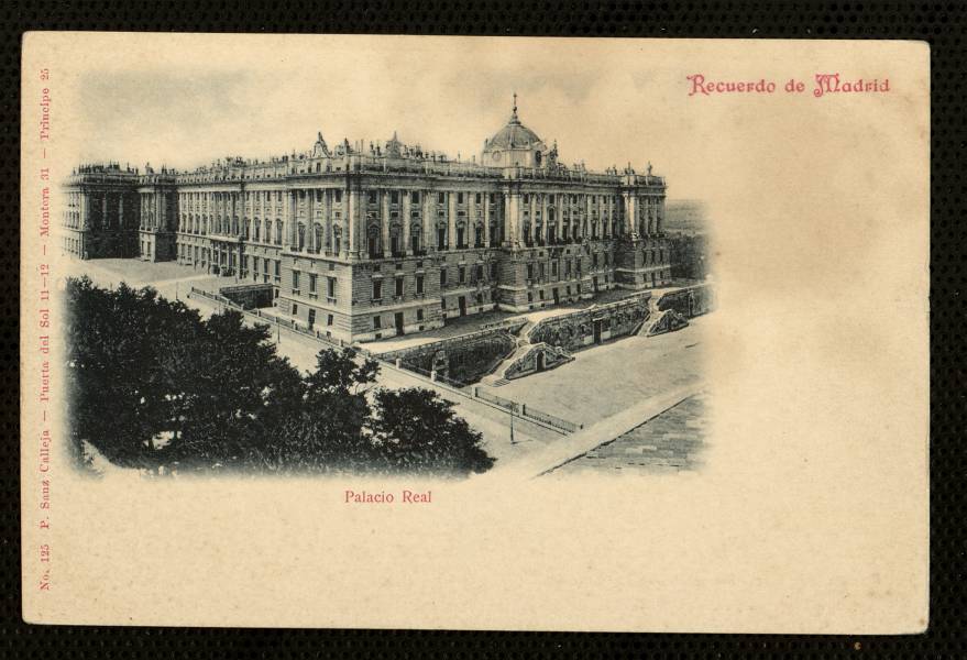 Recuerdo de Madrid: Palacio Real