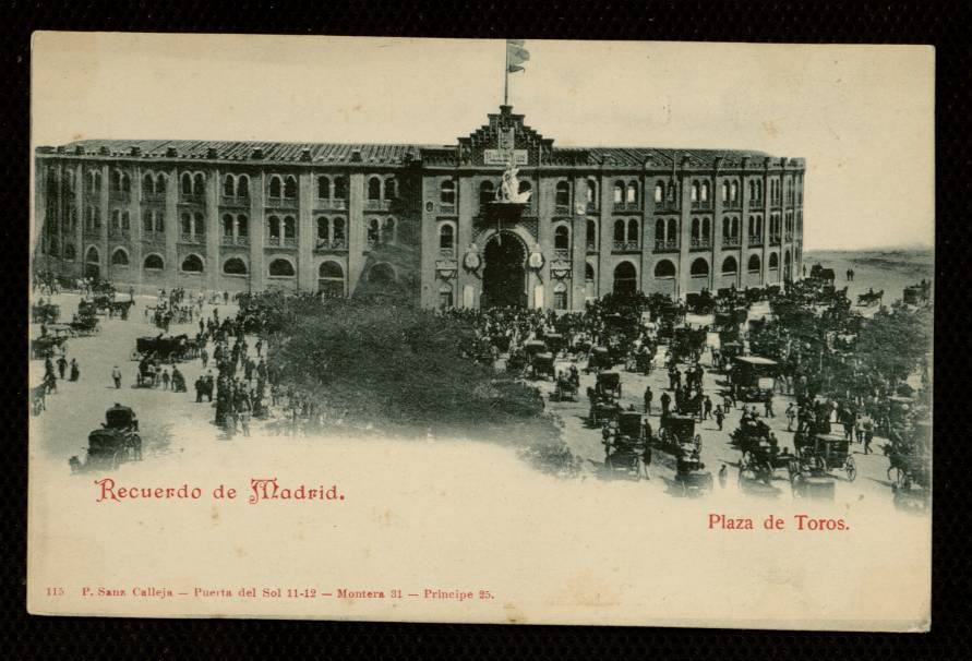 Recuerdo de Madrid: Plaza de Toros