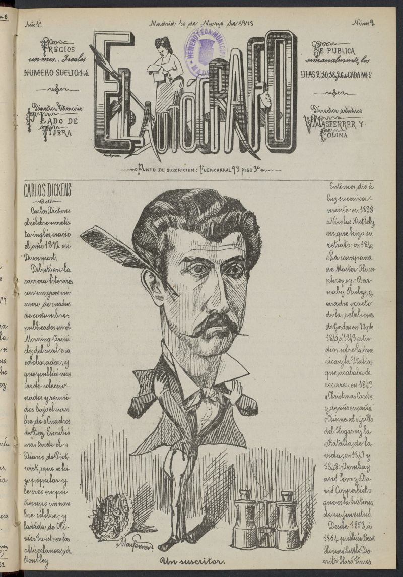 EL Autgrafo del 10 de marzo de 1873, n 9