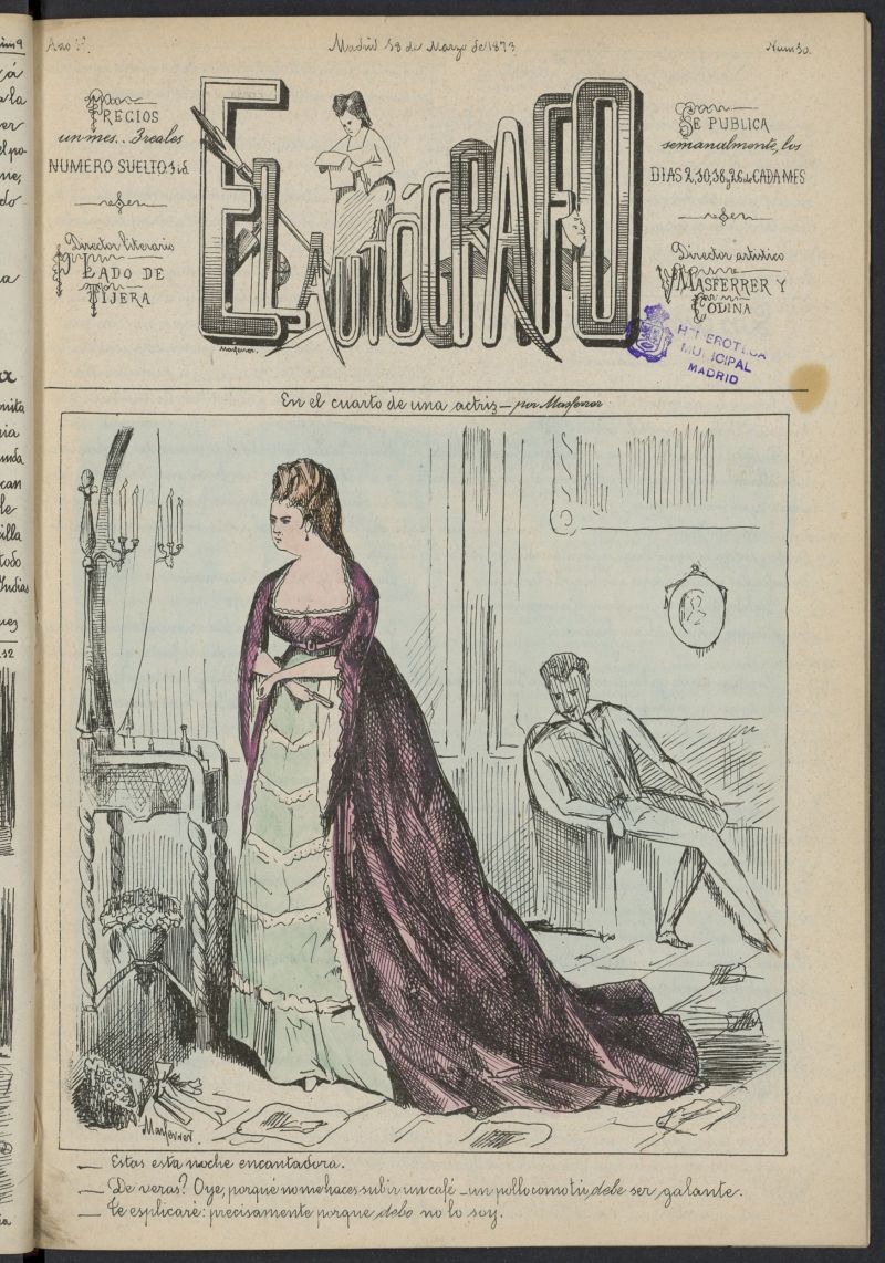 EL Autgrafo del 18 de marzo de 1873, n 10