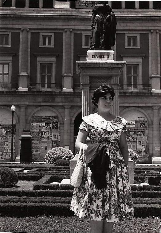Leonor en la Plaza de Isabel II
