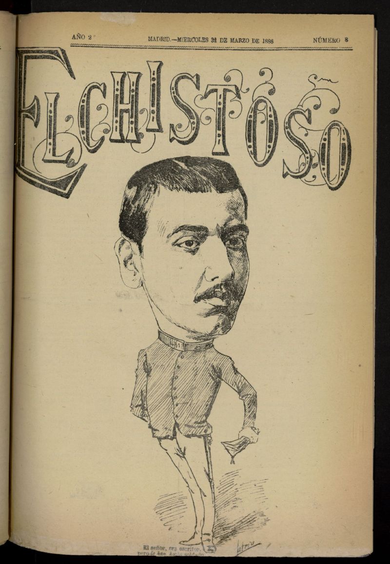 El Chistoso: peridico quincenal, literario y festivo del 31 de marzo de 1886