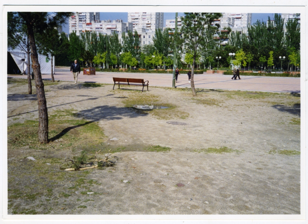 Parque Aluche con caseta