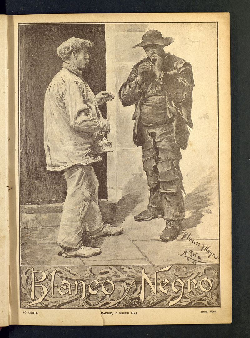 Blanco y Negro: revista ilustrada del 15 de enero de 1898