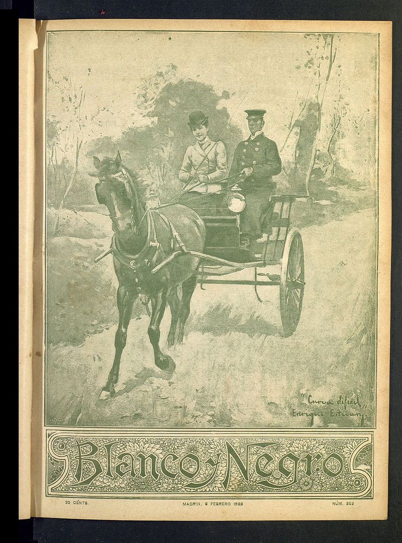 Blanco y Negro: revista ilustrada del 6 de febrero de 1898