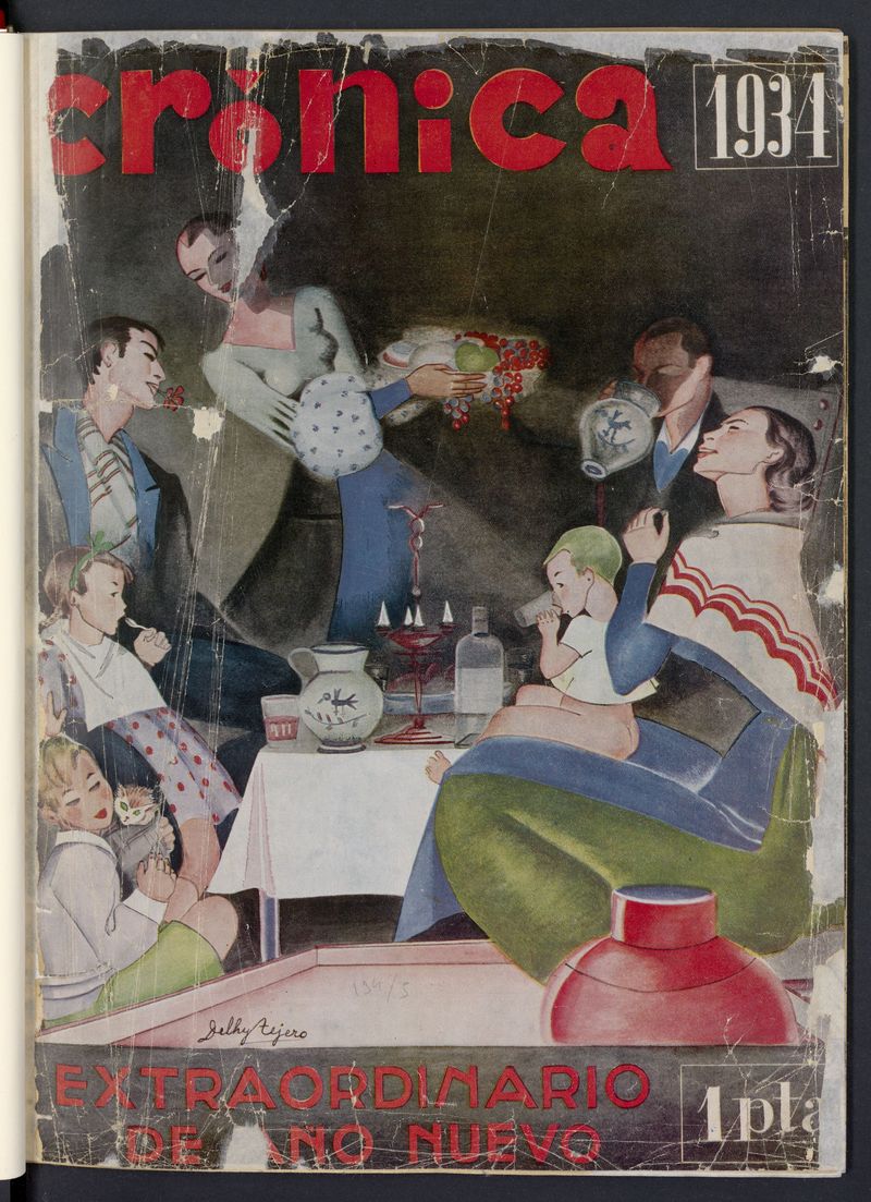 Crnica: revista de la semana del ao de 1934, n extraordinario de ao nuevo
