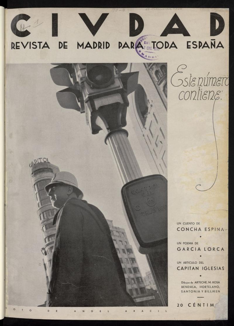 Ciudad: revista de Madrid para toda España del 26 de diciembre de 1934