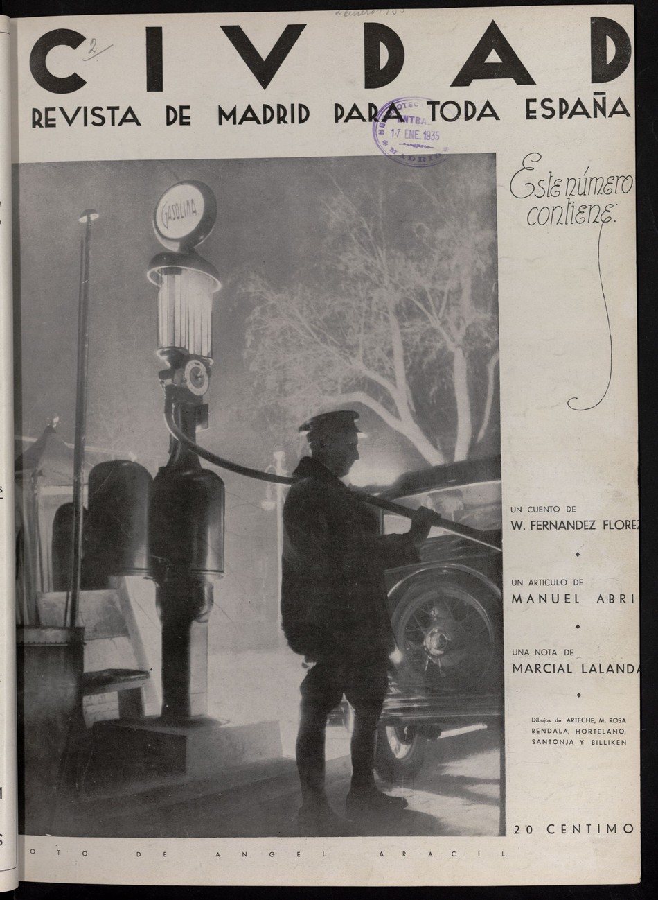 Ciudad: revista de Madrid para toda España del 2 de enero de 1935