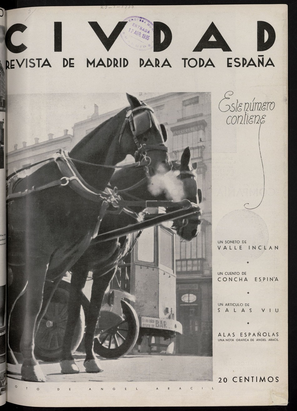 Ciudad: revista de Madrid para toda España del 23 de enero de 1935