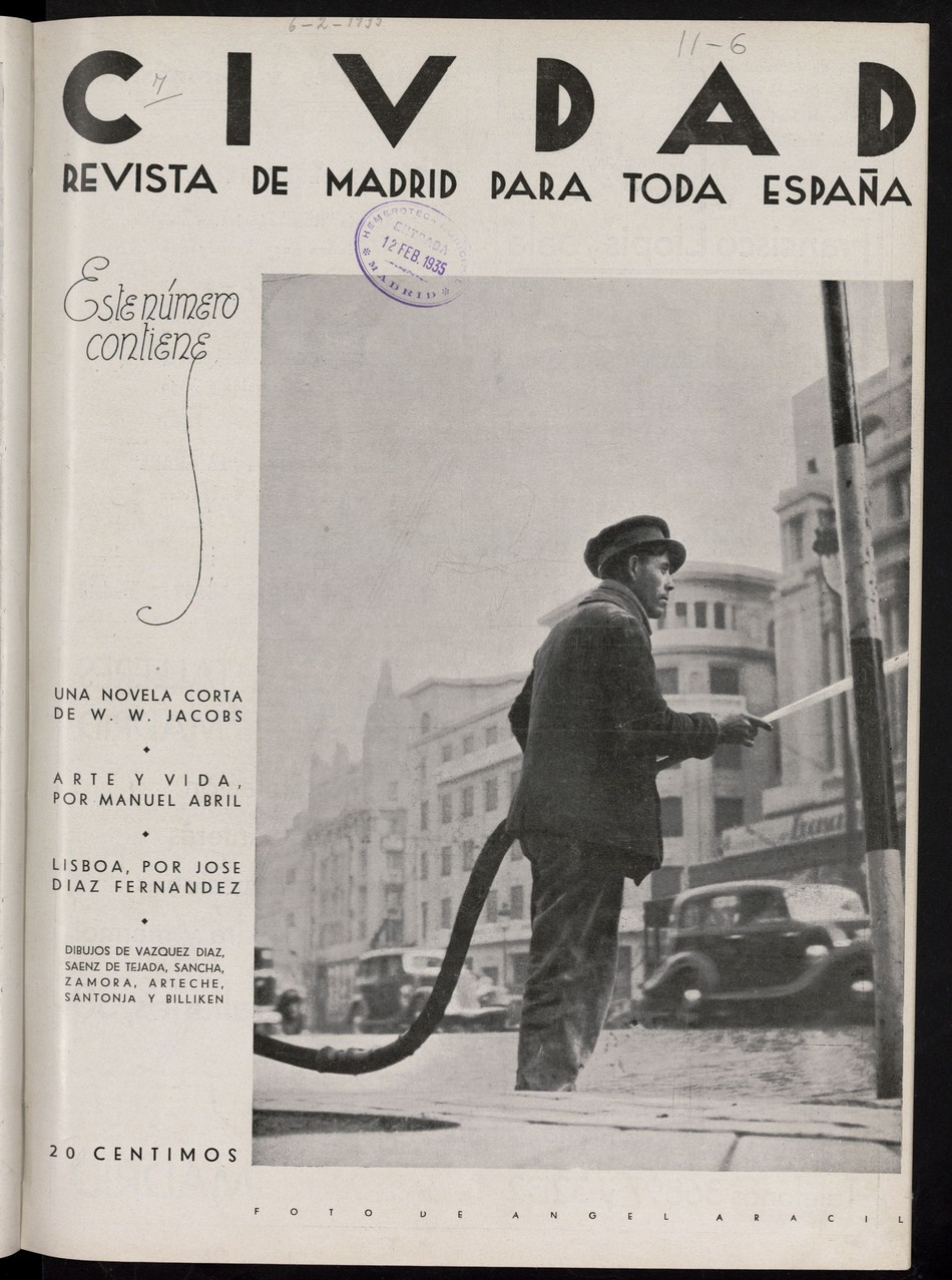 Ciudad: revista de Madrid para toda España del 6 de febrero de 1935