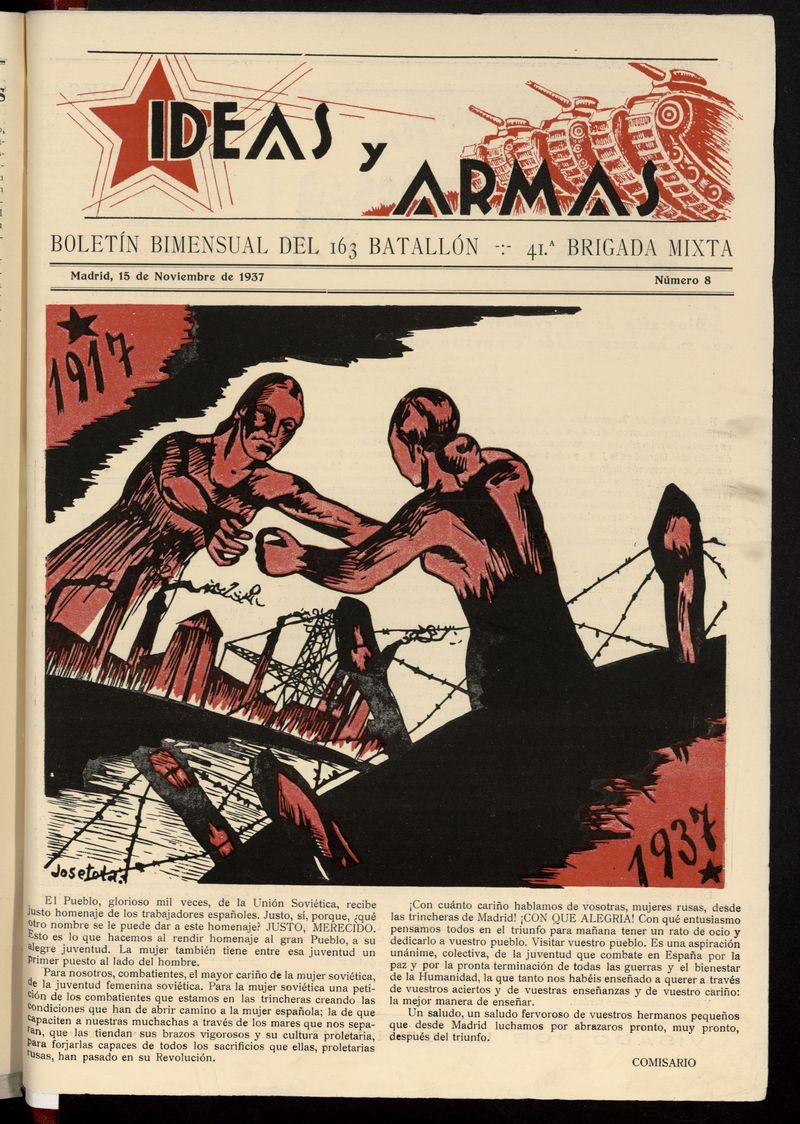 Ideas y Armas del 15 de noviembre de 1937