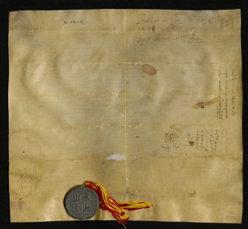 Privilegio de Enrique III confirmando la provisin de 13 de enero de 1394 sobre la guarda de derechos, privilegios y exenciones de los caballeros de Madrid