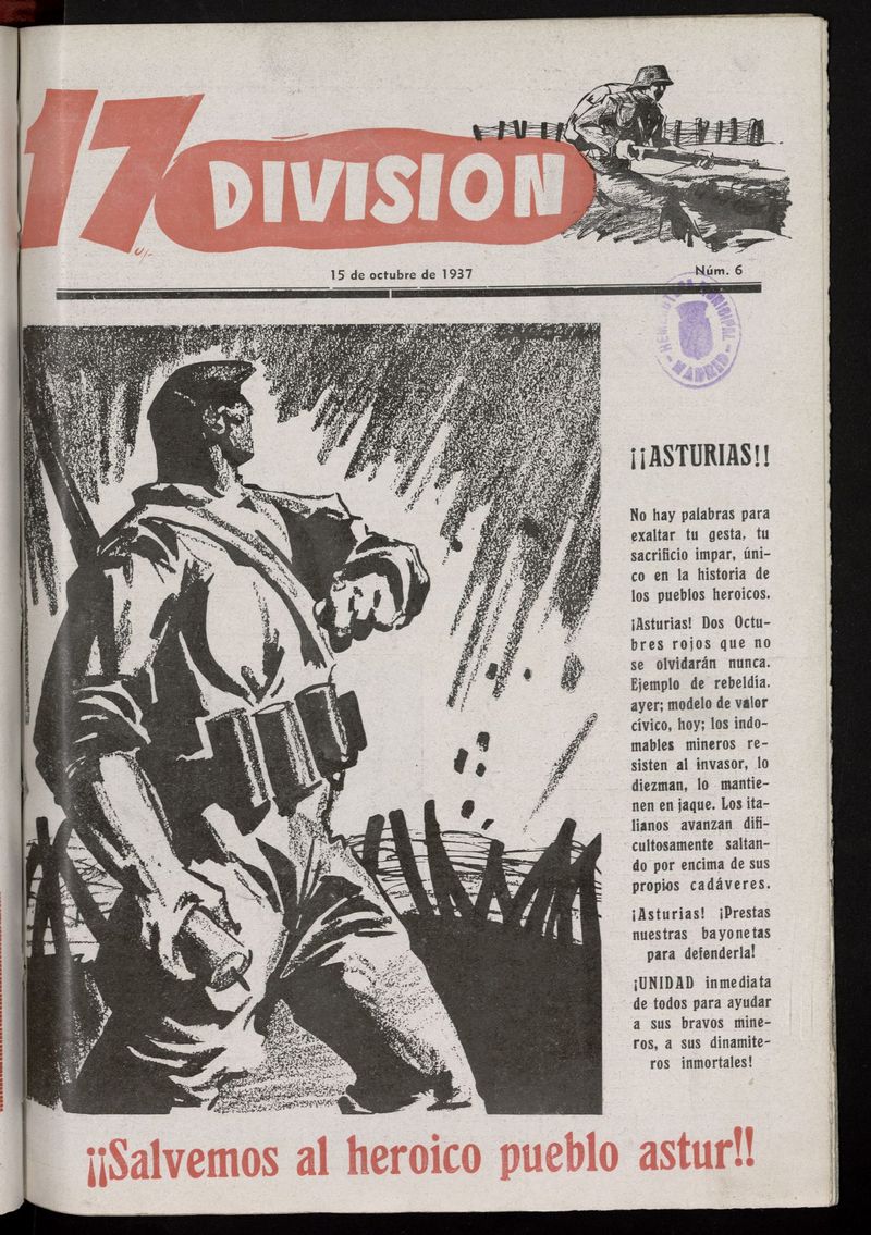 17 Divisin (Madrid, 1937) del 15 de octubre de 1937