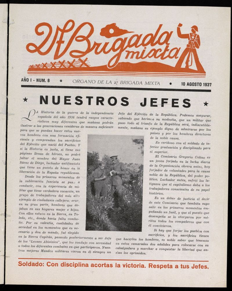27 Brigada Mixta del 10 de agosto de 1937