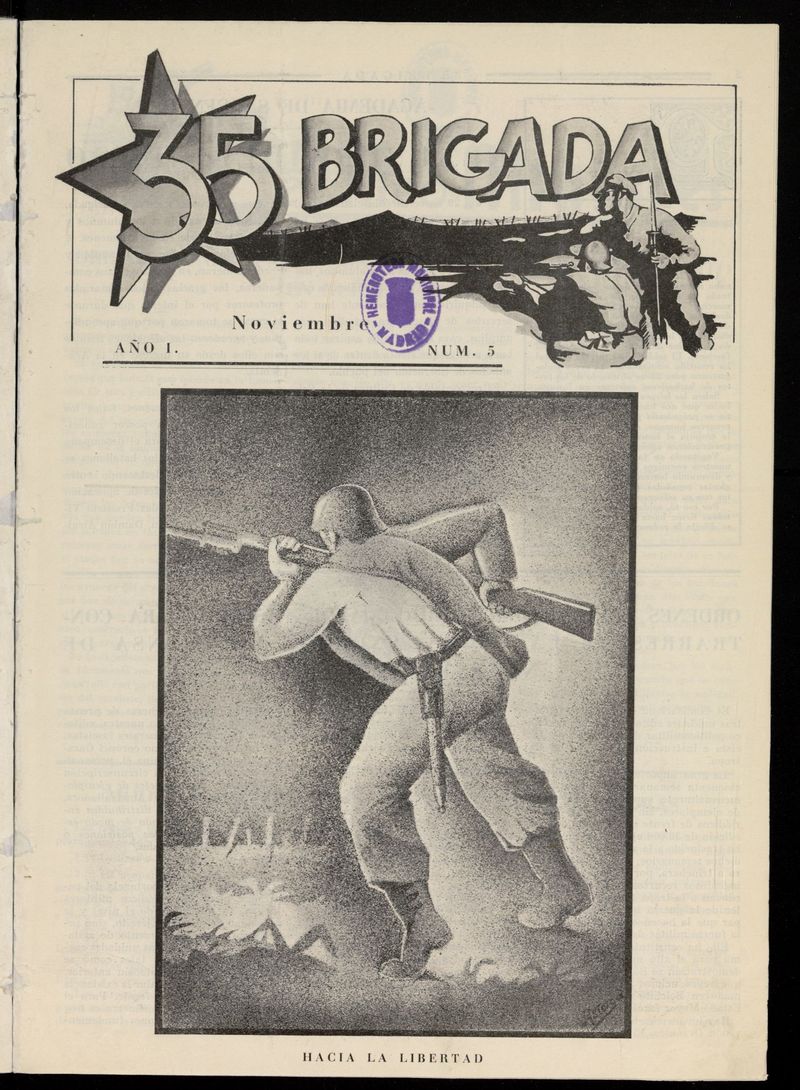 35 Brigada de noviembre de 1936, n 5