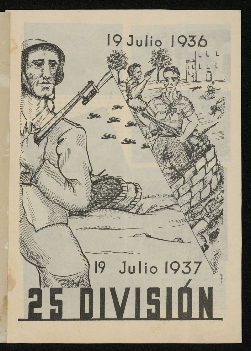 25 Divisin (Hjar, 1937) del 19 de julio de 1937