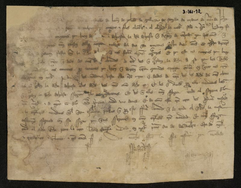 Provisin de Alfonso XI ordenando a la Villa de Madrid nombre dos guardas para la dehesa de Tejada por un perodo de diez aos